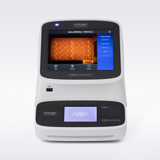 Invitrogen™ E-Gel™ Power Snap Plus Electrophoresis System: Run, visualize, and image—all on one platform 