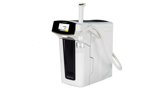 Arium® Mini Extend with  flexible arm for versatile Type 1 water dispensing. 